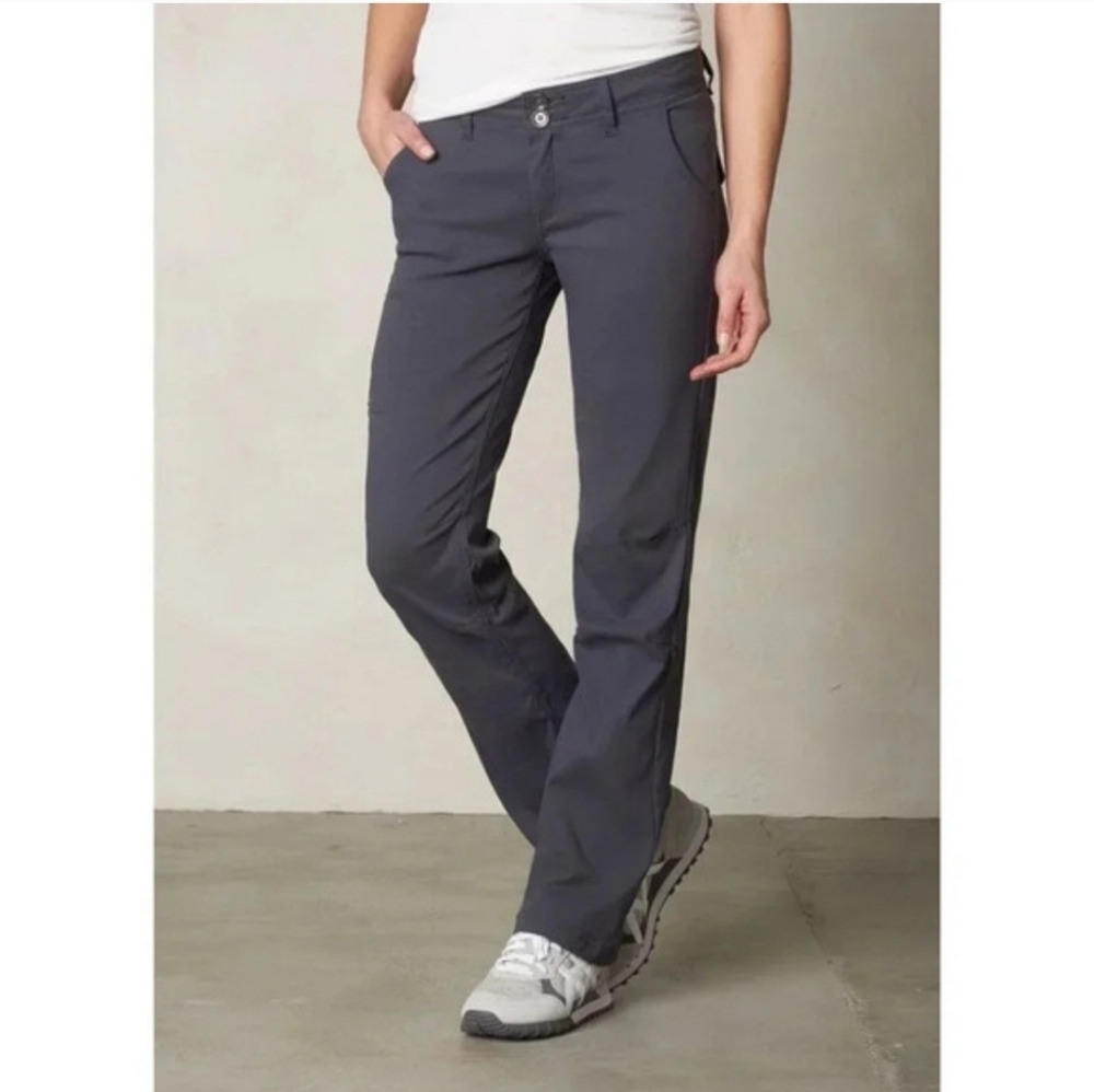 Prana Women's Straight Leg Pants - Coal - 2 Short